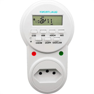 Kit C/4 - Timer Digital Qualitronix Bivolt Qtd01