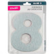 Numero Residencial Atlas Escovado 6Cm Nº 8 Numero Residencial Atlas Escovado 6Cm Nº 8