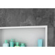 Nicho De Parede Para Banheiro Estrela Embutir 30Cm X 60Cm Branco