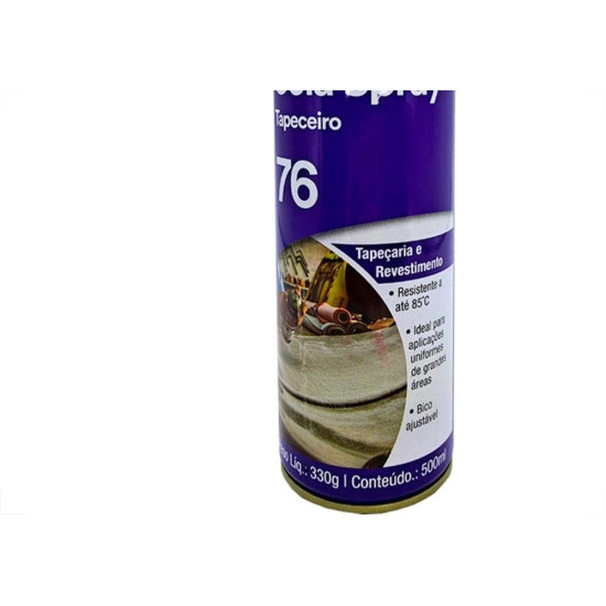 Cola Spray 3M Tapeceiro 76 - 330G/500Ml Cola Spray 3M Tapeceiro 76 - 330G/500Ml