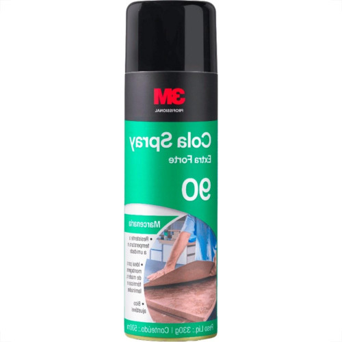 Cola Spray 3M Extra Forte 90 Marcenaria - 330G Cola Spray 3M Extra Forte 90 Marcenaria - 330G