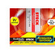 Pilha Steck Bateria Alcalina 9V. Cartela Com 1 Peca - Pa09V