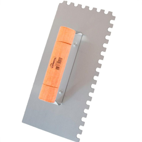 Desempenadeira Aco Compel Dentada 14,5 X 38,5Cm Desempenadeira Aco Compel Dentada 14,5 X 38,5Cm