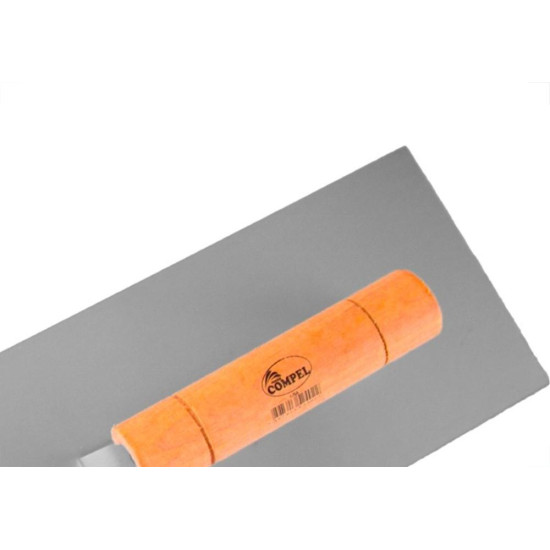 Desempenadeira Aco Compel Lisa 14,5 X 38,5Cm Desempenadeira Aco Compel Lisa 14,5 X 38,5Cm