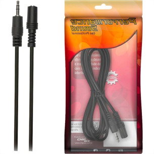 Cabo Para Audio Pix P2+P2 - 1,8M Preto Profissional - 018-1111