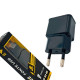 Carregador Pix Usb Mobile De Parede 2.1A. Bivolt Preto - 044-0002 Carregador Pix Usb Mobile De Parede 2.1A. Bivolt Preto - 044-0002