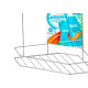 Cantoneira Porta Shampoo Dupla Arthi Cromada - 1137 Cantoneira Porta Shampoo Dupla Arthi Cromada - 1137