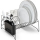 Escorredor Fan Com Porta Copos E Talheres Arthi Preto - 2490 Escorredor Fan Com Porta Copos E Talheres Arthi Preto - 2490