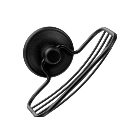 Saboneteira De Metal Arthi Com Fixacao Adesiva 700G Preta - 3435 Saboneteira De Metal Arthi Com Fixacao Adesiva 700G Preta - 3435