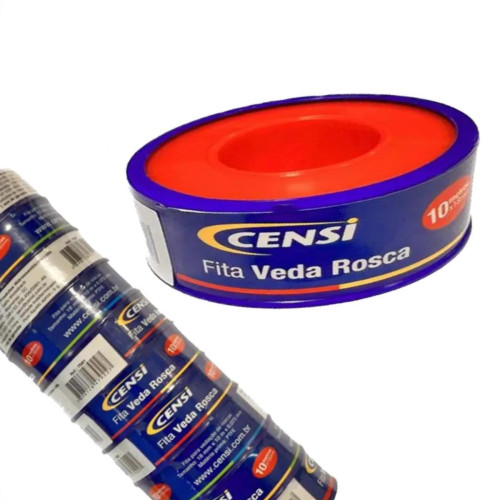 Veda Rosca Censi 18X10M - Kit C/10 Pecas