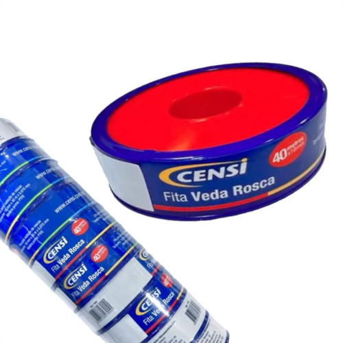 Veda Rosca Censi 18X40M - Kit C/10 Pecas