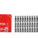 Broca Aco Rapido Cortag 3,0Mm - 61912 - Kit C/10 Pecas Broca Aco Rapido Cortag 3,0Mm - 61912 - Kit C/10 Pecas