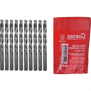 Broca Aco Rapido Cortag 2,5Mm - 61911 . / Kit C/ 10 Peca