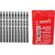 Broca Aco Rapido Cortag (F) 9/64'' - 61943 - Kit C/10 Pecas Broca Aco Rapido Cortag (F) 9/64'' - 61943 - Kit C/10 Pecas