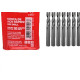 Broca Aco Rapido Cortag (F) 9/64'' - 61943 - Kit C/10 Pecas Broca Aco Rapido Cortag (F) 9/64'' - 61943 - Kit C/10 Pecas