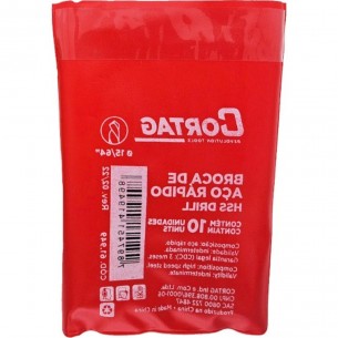 Broca Aco Rapido Cortag   15/64'' - 61949 . / Kit C/ 10 Peca