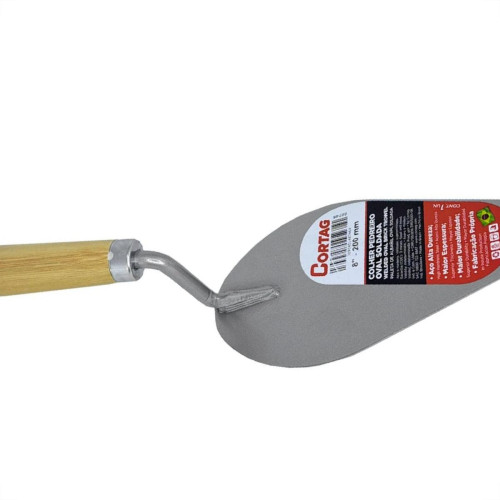 Colher Para Pedreiro Cortag 08 Oval Colher Para Pedreiro Cortag 08 Oval