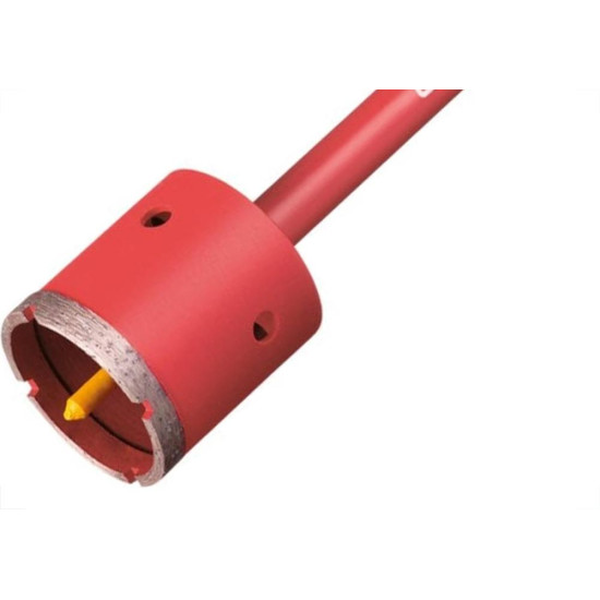 Serra Copo Diamantada Com Haste Cortag 53Mm