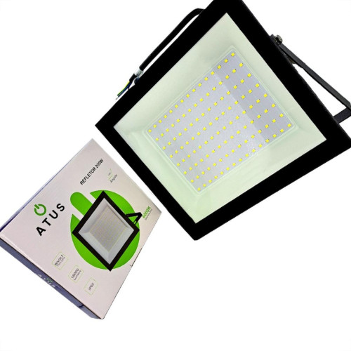 Refletor De Led Atus 200W. 6000K. 16000Lm Ip65 Preto Bivolt - 0423