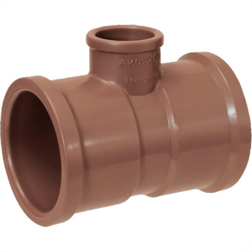 Te Soldavel Krona Reducao 75X60Mm Te Soldavel Krona Reducao 75X60Mm