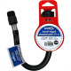 Engate Flexivel Preto Pvc Fosco Censi 30Cm Ultra Resistente