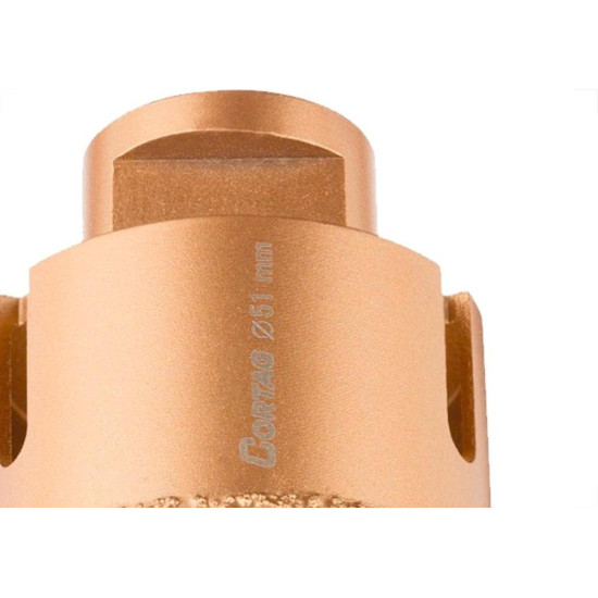 Serra Copo Diamantada Cortag Para Esmerilhadeira 51Mm Serra Copo Diamantada Cortag Para Esmerilhadeira 51Mm