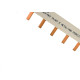 Barramento Steck Monofasico Din Para 57 Disjuntores 80A. - S1F1000B Barramento Steck Monofasico Din Para 57 Disjuntores 80A. - S1F1000B