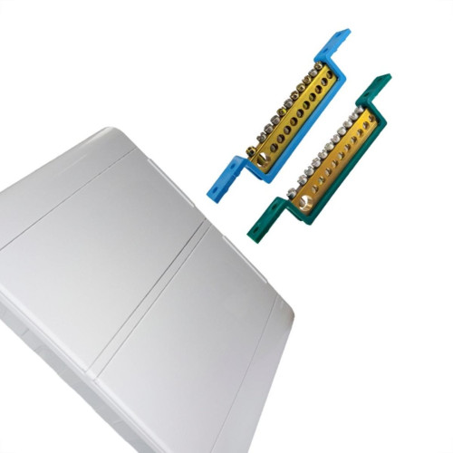 Centrinho Steck Pvc Embutir Branco Para 24 Disjuntores Din Com Barramento Centrinho Steck Pvc Embutir Branco Para 24 Disjuntores Din Com Barramento