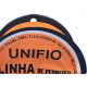 Linha Para Pedreiro 1 Fio Unifio 50M Laranja - Kit C/12 Pecas Linha Para Pedreiro 1 Fio Unifio 50M Laranja - Kit C/12 Pecas