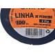 Linha Para Pedreiro 1 Fio Unifio 100M Laranja - Kit C/12 Pecas Linha Para Pedreiro 1 Fio Unifio 100M Laranja - Kit C/12 Pecas