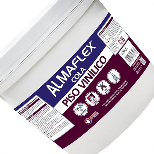 Cola Piso Vinilico Almaflex Pva 804 3,5Kg Cola Piso Vinilico Almaflex Pva 804 3,5Kg