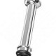 Tubo Ligacao Unifix Latao Cromado Simples 25Cm Tubo Ligacao Unifix Latao Cromado Simples 25Cm