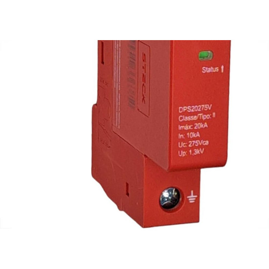 Dispositivo Anti Surto Steck ''Dps''20Ka Vermelho