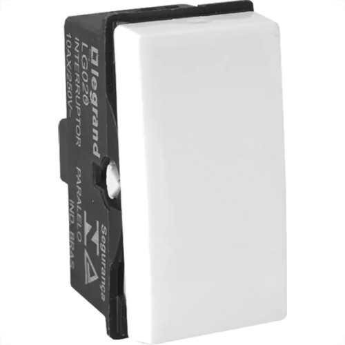 Kit C/3 - Modulo Pial Pop Branco 1 Simples 10A Lg010