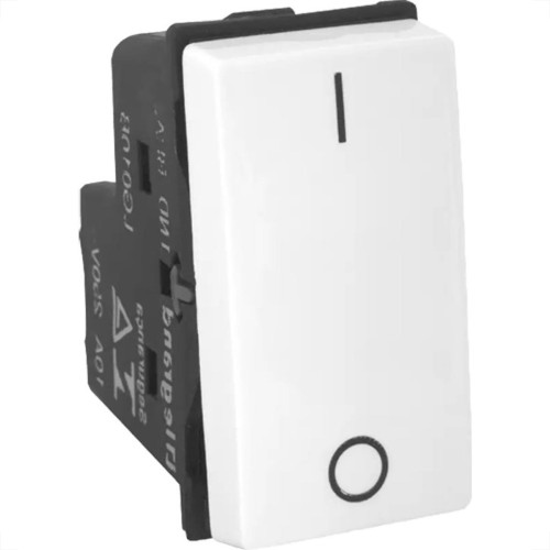 Modulo Pial Pop Branco Simples Bipolar 10A Lg010B Modulo Pial Pop Branco Simples Bipolar 10A Lg010B
