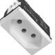 Modulo Pial Pop Branco 1 Tomada 2P+T 10A. - Lg030 Modulo Pial Pop Branco 1 Tomada 2P+T 10A. - Lg030