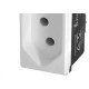 Modulo Pial Pop Branco 1 Tomada 2P+T 20A. Lg03020 Modulo Pial Pop Branco 1 Tomada 2P+T 20A. Lg03020