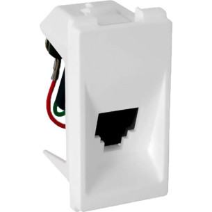 Modulo Pial Pop Branco Tomada Telefone Rj11 - Lg090