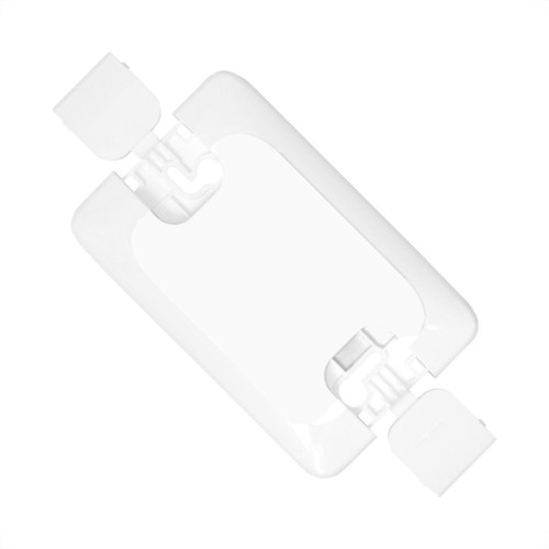 Kit C/4 - Placa Pial Pop Branca 4X2 - Cega Lgp20