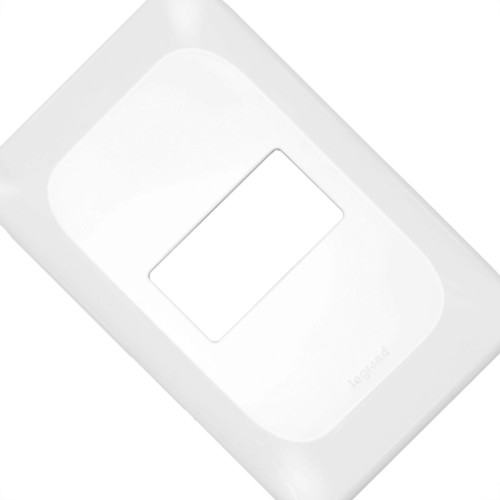 Kit C/2 - Placa Pial Pop Branca 4X2 - 1 Modulo Lgp21