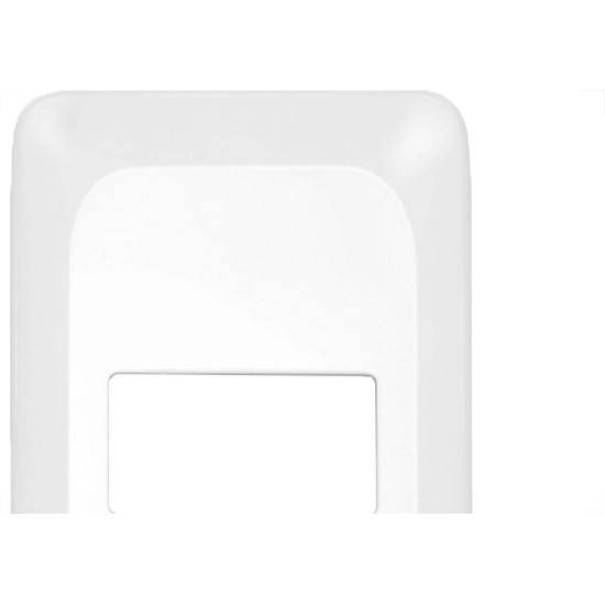 Kit C/2 - Placa Pial Pop Branca 4X2 - 1 Modulo Lgp21