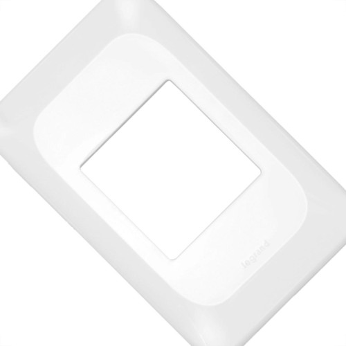 Kit C/2 - Placa Pial Pop Branca 4X2 - 2 Modulos Juntos Lgp22