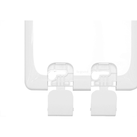 Kit C/4 - Placa Pial Pop Branca 4X4 - Cega Lgp40