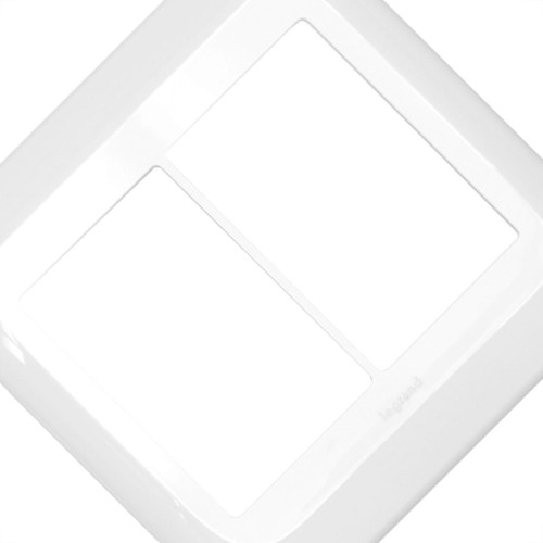 Kit C/2 - Placa Pial Pop Branca 4X4 - 3 Modulos+3 Modulos...