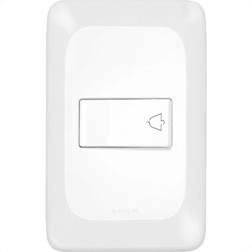 Kit C/5 - Conjunto Pial Pop Modulo Com Placa 4X2 - Pulsad...