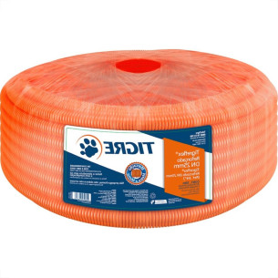 Conduite Corrugado Tigre Laranja Reforcado 3/4'' - 50M