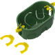 Caixinha De Luz Pvc Para Drywall Tigre Dryfix Verde 4X2 Caixinha De Luz Pvc Para Drywall Tigre Dryfix Verde 4X2