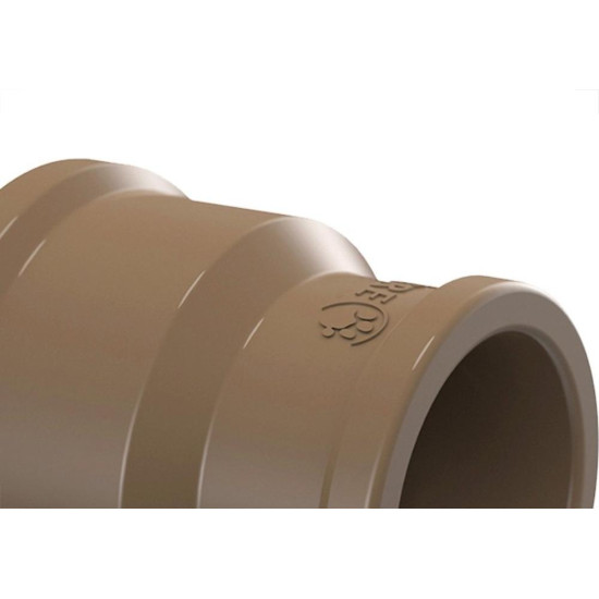 Luva Soldavel Tigre Reducao 50 X 25Mm - Kit C/10 Pecas Luva Soldavel Tigre Reducao 50 X 25Mm - Kit C/10 Pecas