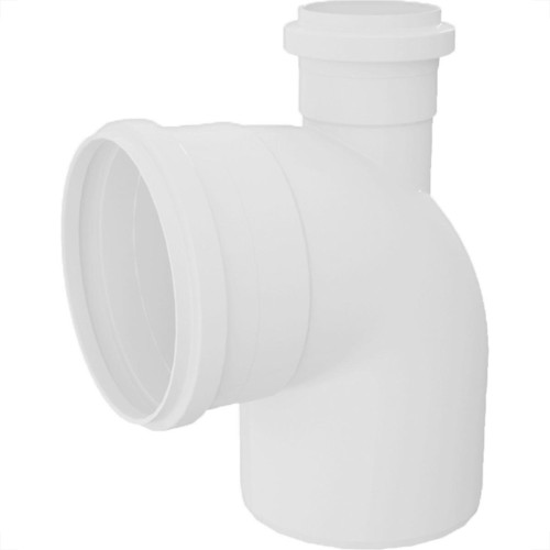 Joelho Esgoto Tigre 100Mm X 50Mm Com Visita