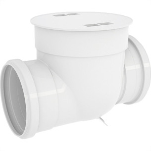 Valvula Retencao Para Esgoto Pvc Tigre 100Mm